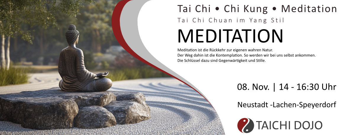 DOJO Werbung Newsletter Meditation Events